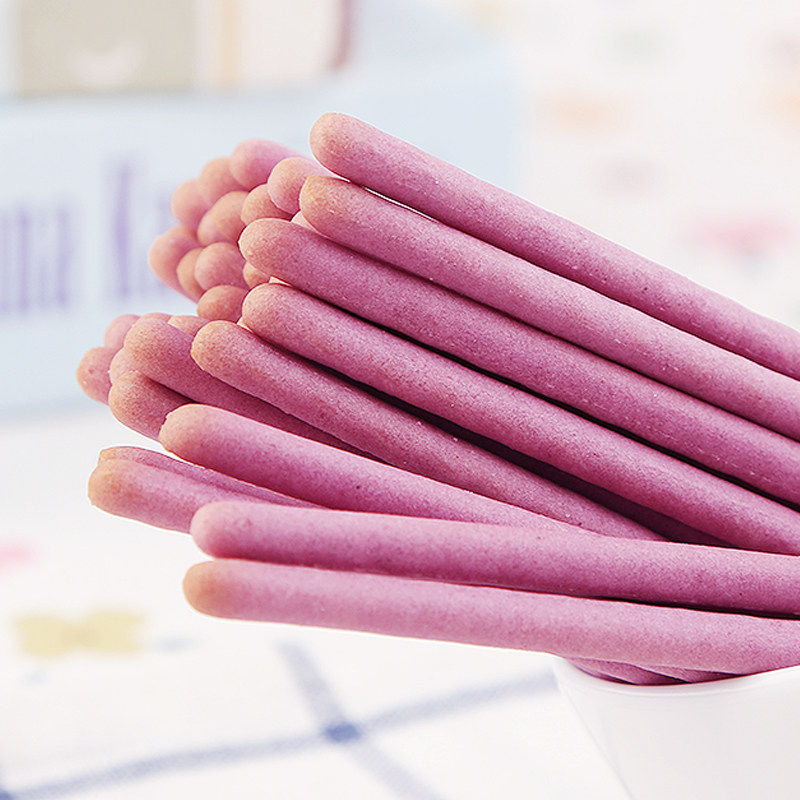 河马莉紫薯棒办公休闲零食特脆薯条酥脆膨化韧性饼干