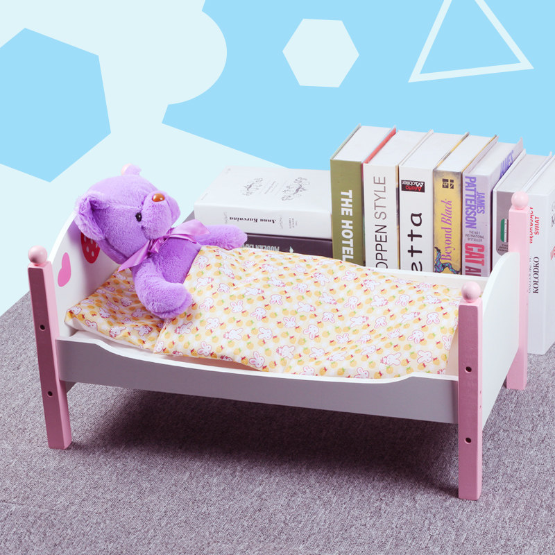 娃娃仿真宝宝娃娃家幼儿园区域婴儿床玩具小床儿童过家家玩具