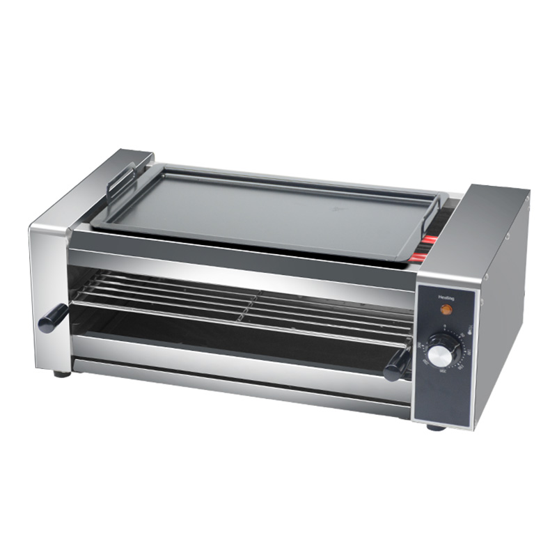 烤炉双层无烟烧烤商用羊肉串烧烤机多功能烤串机烤肉机烤串机