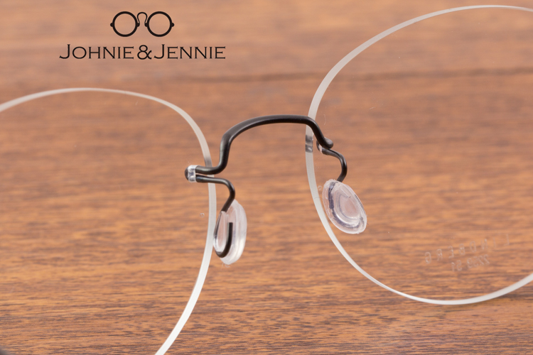 林德伯格lindbergspi2259商务无框圆形钛架男女眼镜架