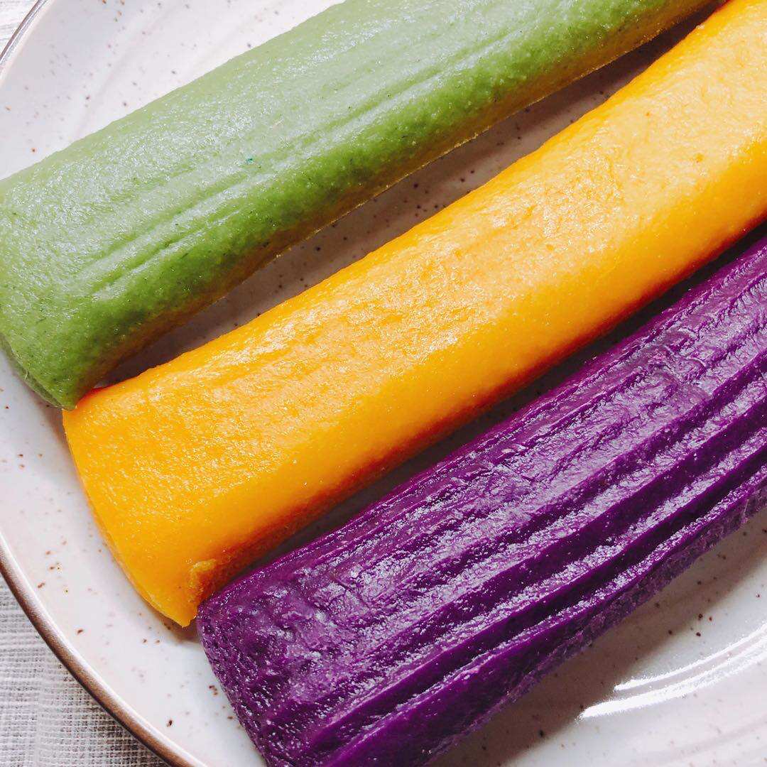 年糕诸暨特产彩色果蔬杂粮南瓜艾草年糕