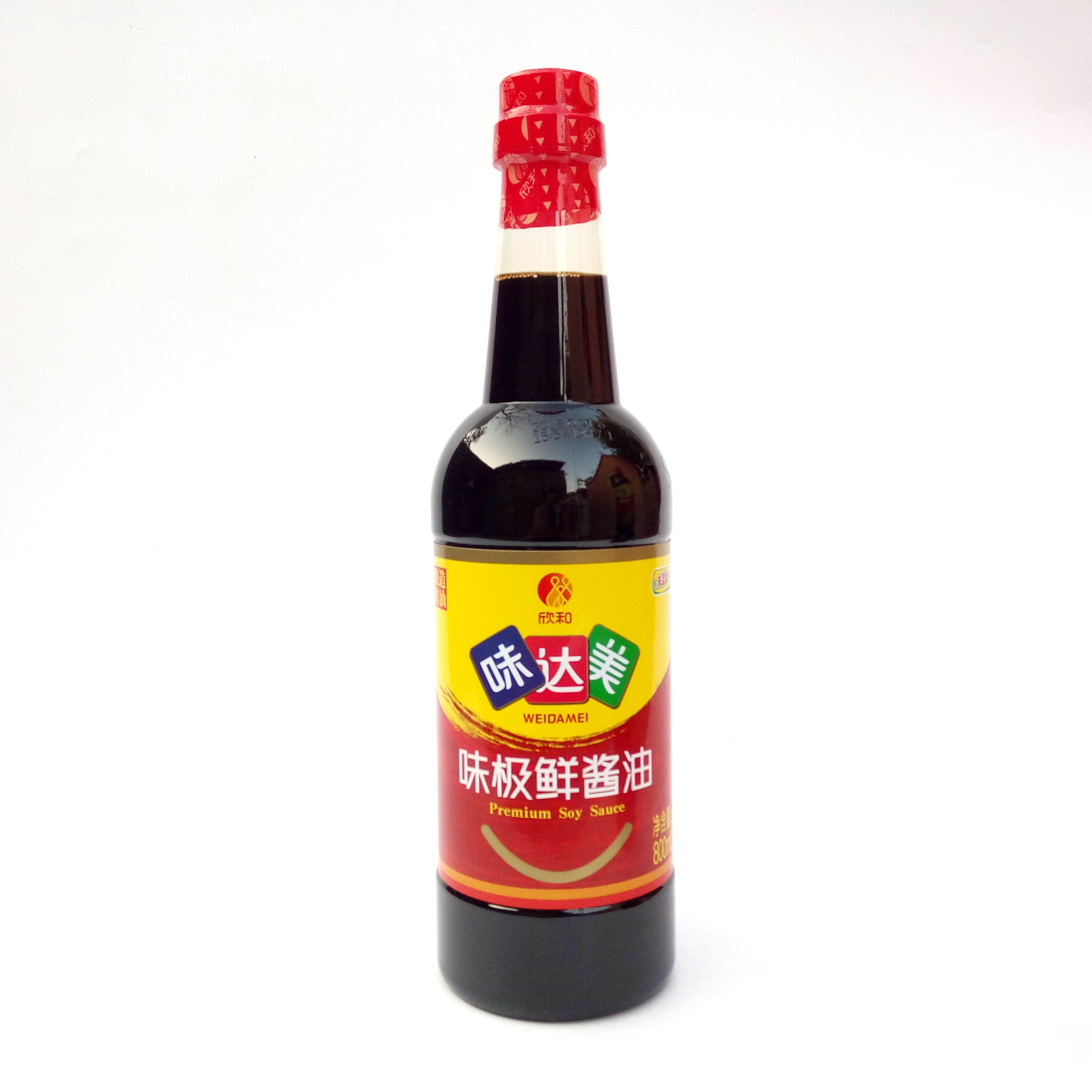 酿造酱油正品和味达美美味极鲜800ml粮食炒菜酱油
