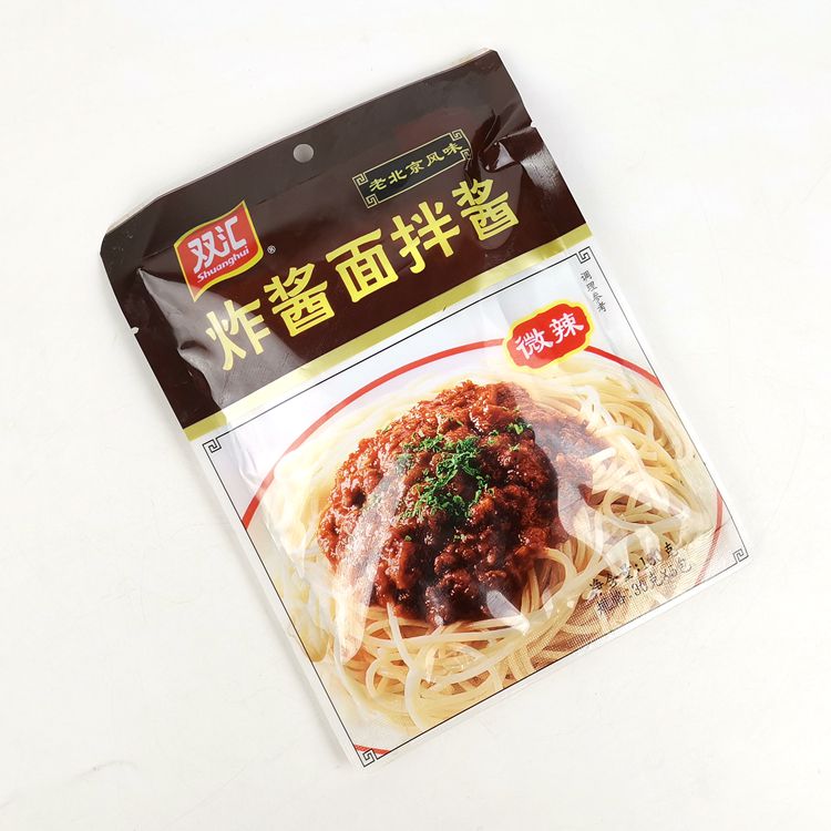 正品双汇炸酱面拌150g5袋老北京风味微辣面条酱类调料