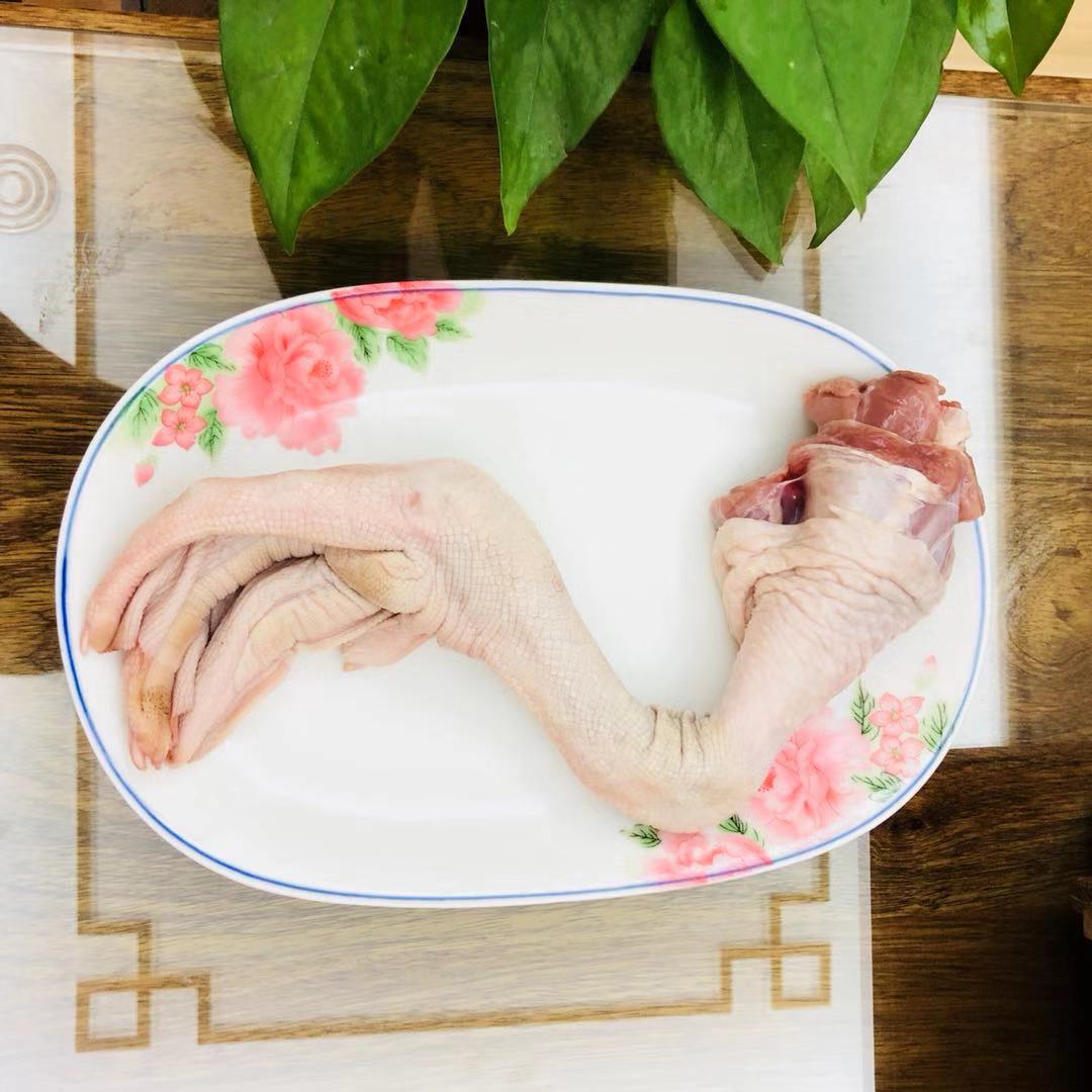 潮汕特产狮头鹅掌大鹅掌鹅脚新鲜生鹅掌240-280g一品食材上等食材