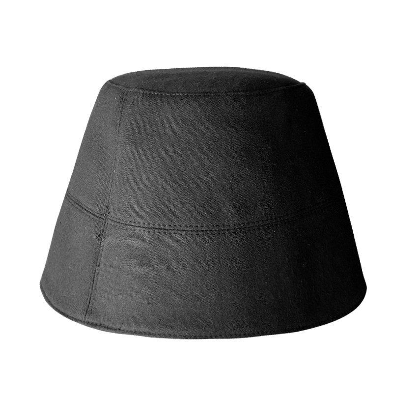 帽子男女秋冬新款水桶禁欲系小众直筒帽子