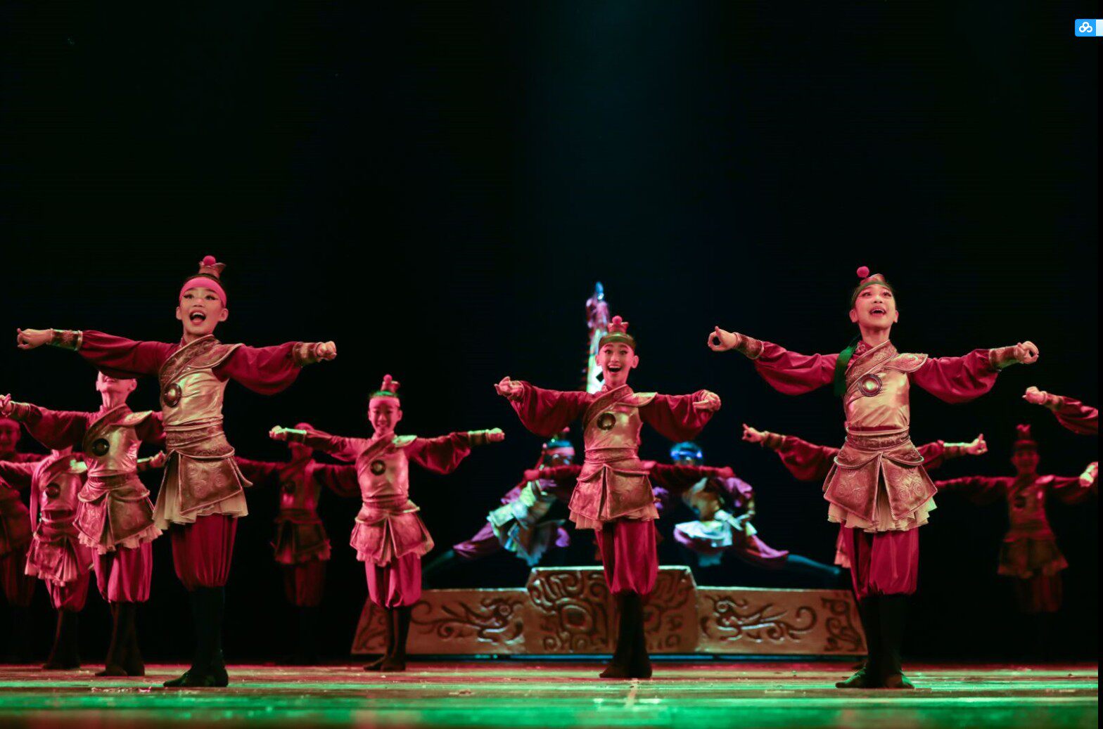 第十届小荷风采夺帅儿童服装古代士兵舞蹈演出服盔甲儿童演出服