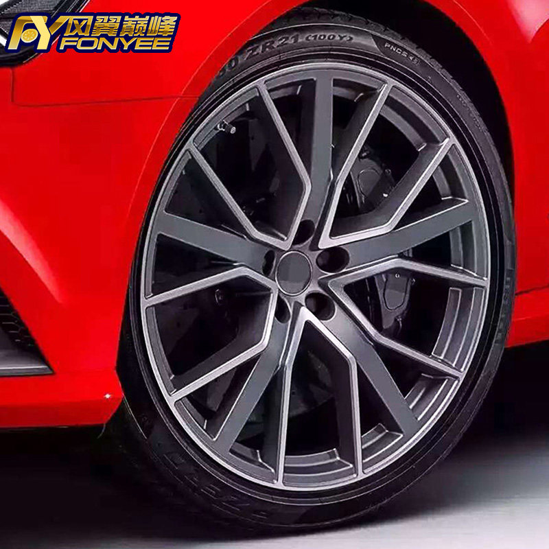 风翼汽车改装轮毂22寸适配奥迪a5a4la6l大众轮毂
