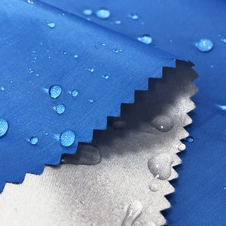 薄款塔夫涂银布料防晒面料遮阳伞帐篷篷车罩盖面料