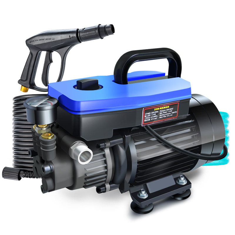 洗车机高压水泵家用220v水枪大功率小型便携清洗机洗车机