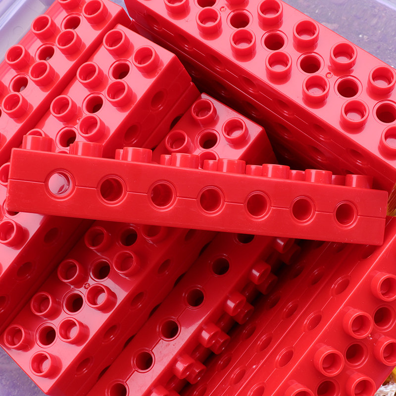 兼容高大颗粒齿轮积木机械科技类9656散件拼插塑料积木