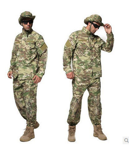美式地形cp迷彩服战术套服裤子户外特种兵cs作训外套