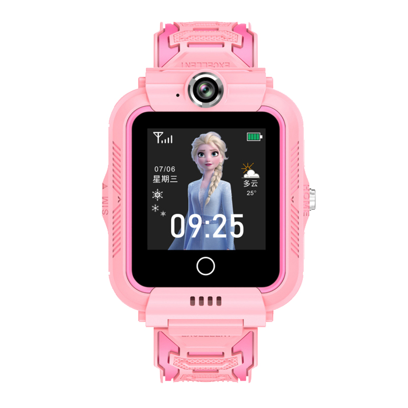 手表迪士尼儿童电话小天才学生女孩女童防水冰雪智能腕表
