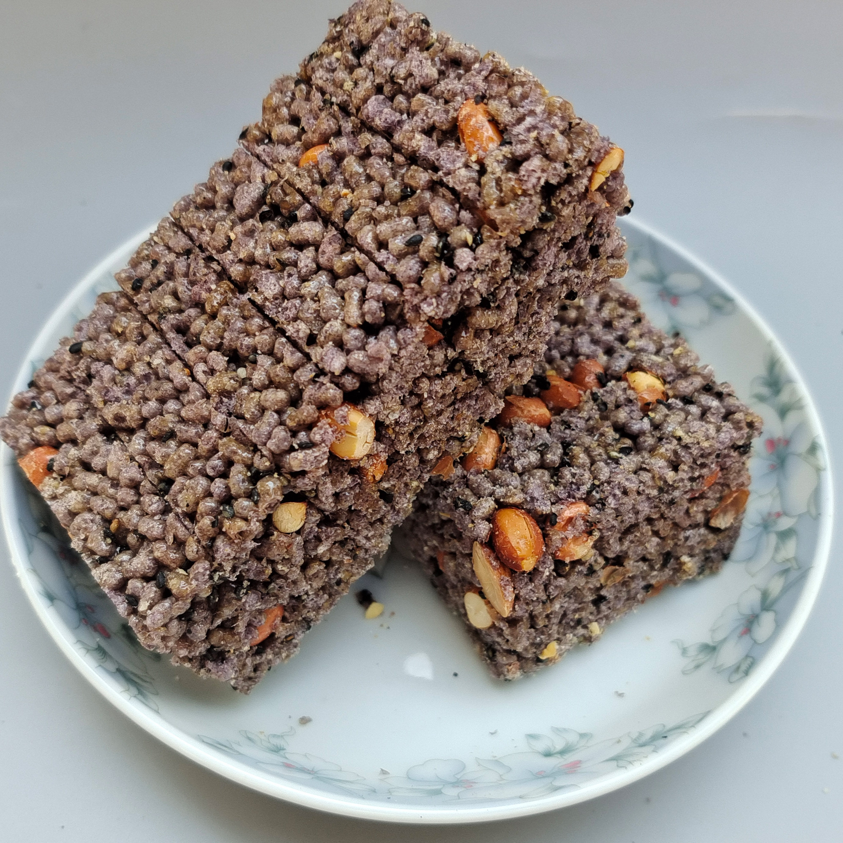 重庆石柱特产黑米米花糖芝麻花生花生米米米自制传统中式糕点