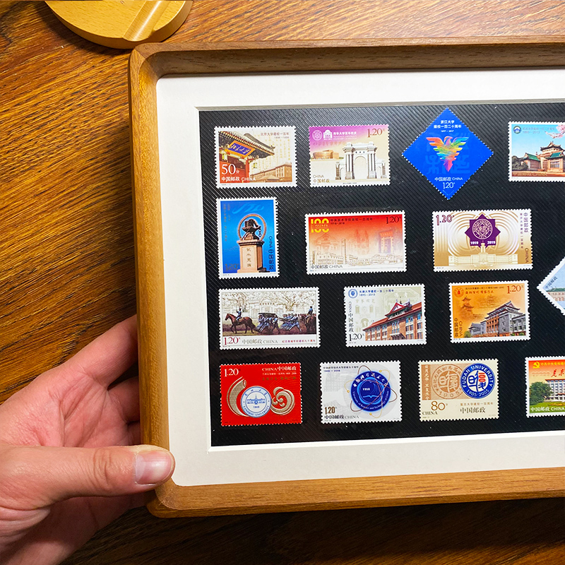 邮票邮票展展示相框实木收藏diy框架画框装裱相框