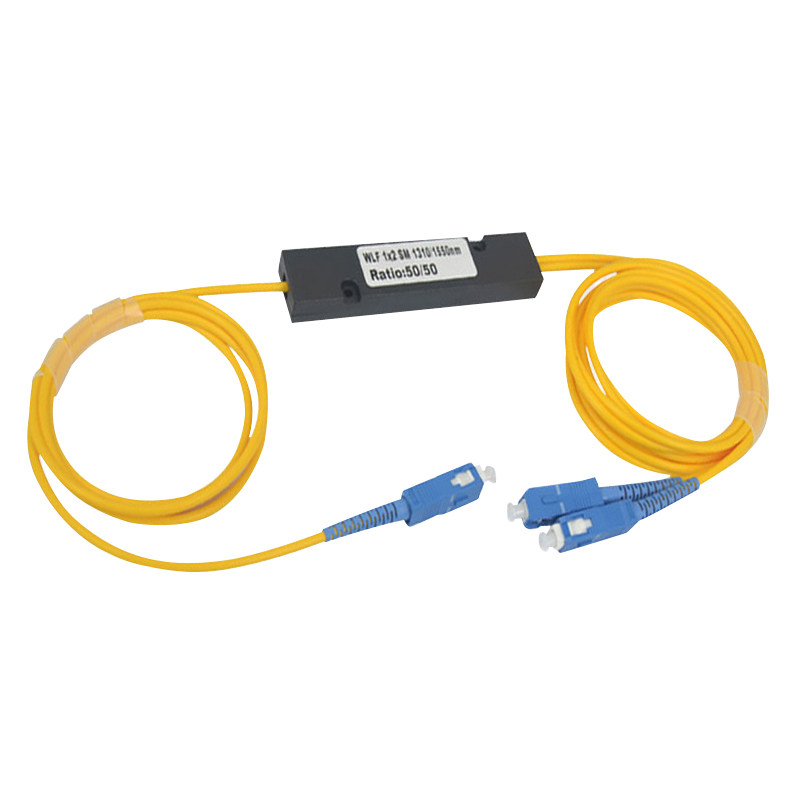 单模双窗口光纤分路器sc尾纤盒式分光器定制lc/fc/st接头
