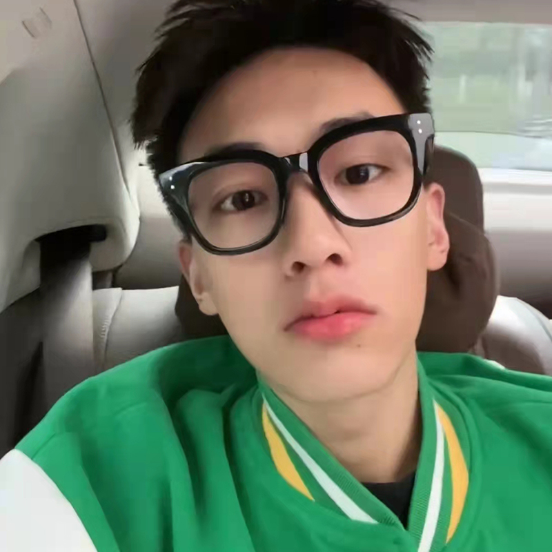 黑框眼镜男防蓝光光辐射近视可配度数韩版潮素颜防蓝光镜