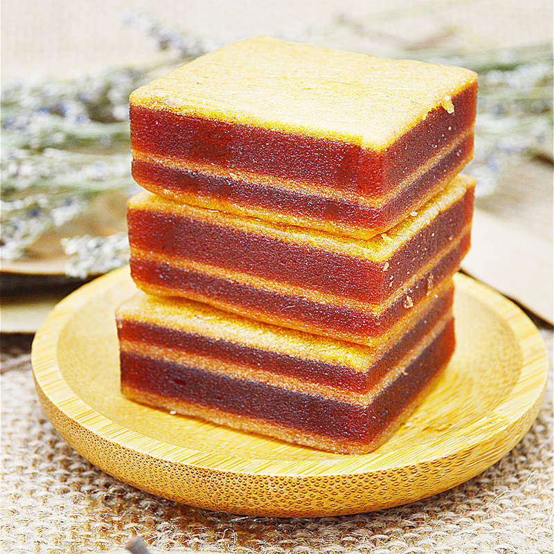 贵妃石榴455g陕西特产西安传统手工糕点软糕传统中式糕点