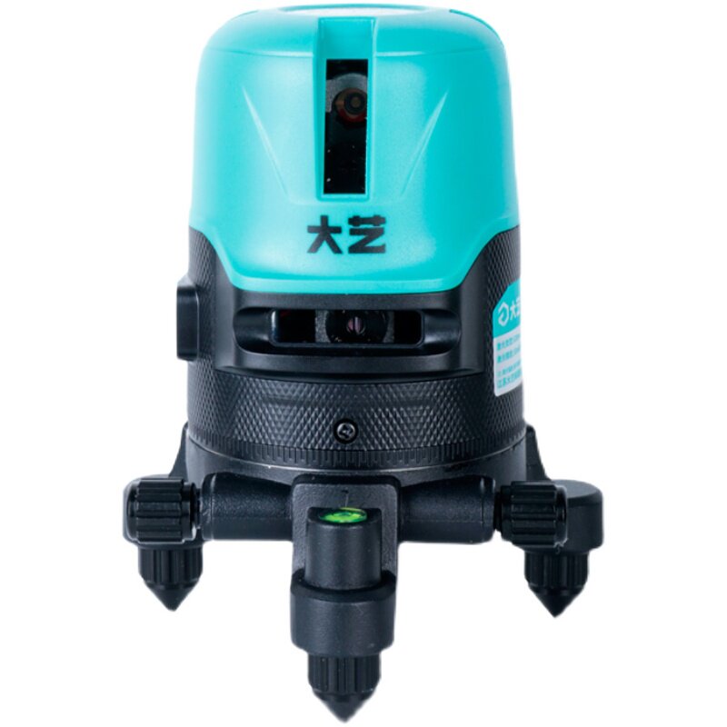 水平仪正品大艺工地安装红外线绿光工程用电池激光水平仪