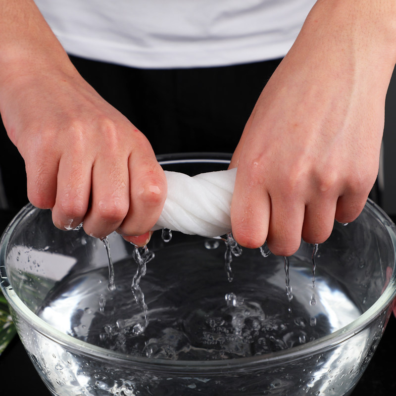 一次性美发毛巾理发店发廊美容院足浴店用纯棉加厚毛巾