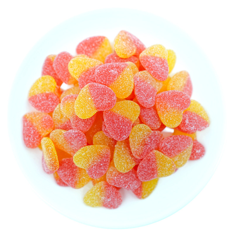 橡皮糖德国品牌酸桃qq糖果果汁软糖水果糖迈德糖果