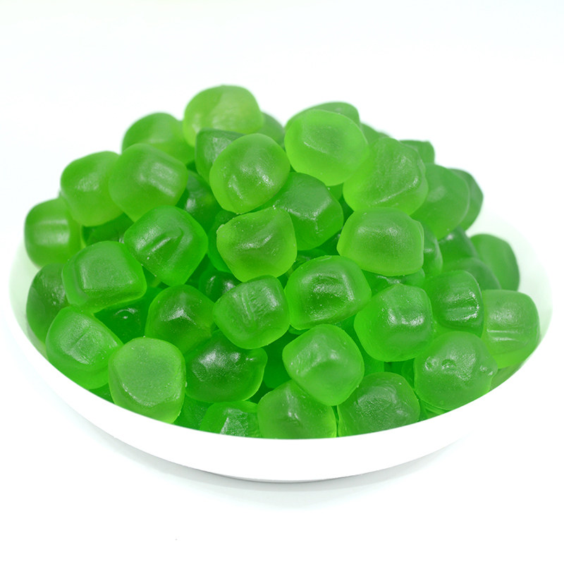 喜多多橡皮糖青苹果散装软糖多口口味果汁qq儿童传统糖果