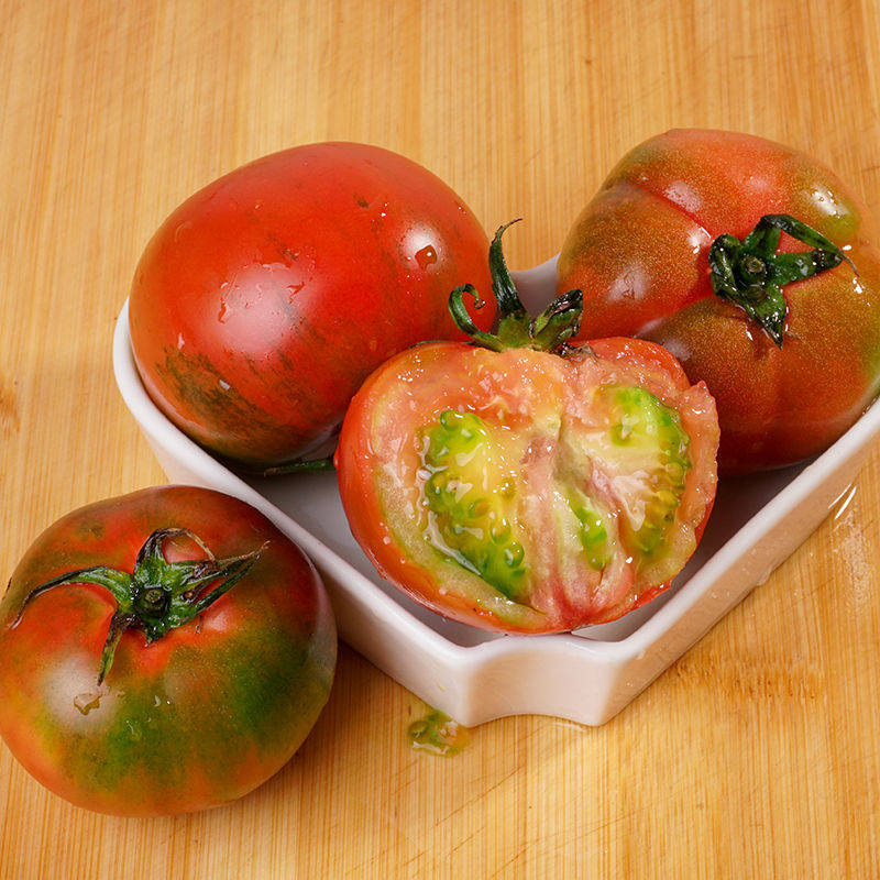 柿子铁皮草莓盘锦碱地新鲜应季水果丹东西红柿柿子