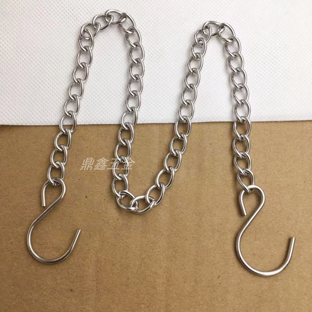 不锈钢广告牌吊牌2mm吊灯装饰悬挂日光灯吊链承重链条