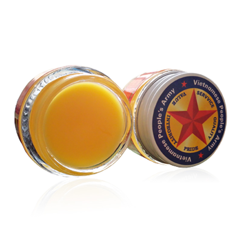 越南原装正品军膏 五角星国旗膏红虎膏 活络膏 减痛膏颈椎疼跌打