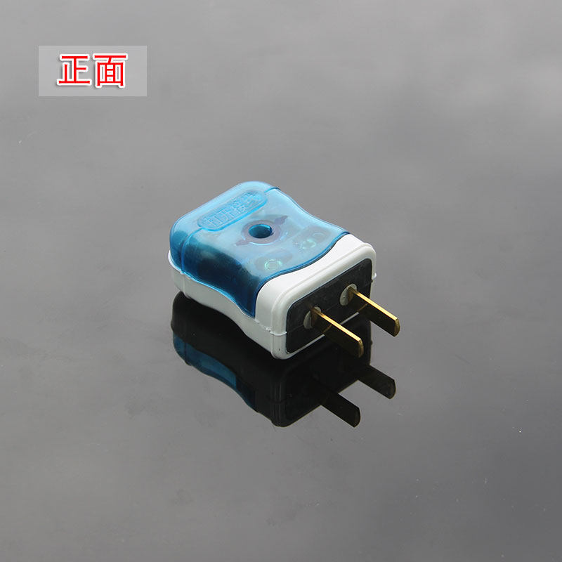 插头厂家直销16a橡皮阻燃二级单相两线活动插头