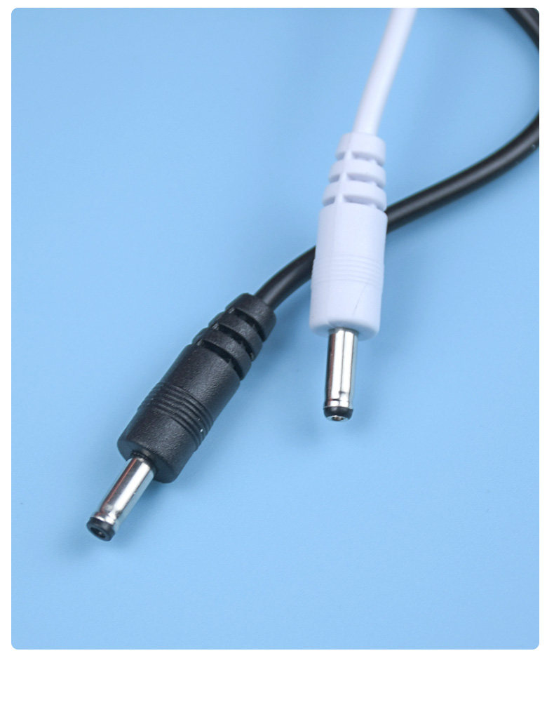 圆孔台灯充电电线35mm洗脸通用usb电动牙刷风扇数据线