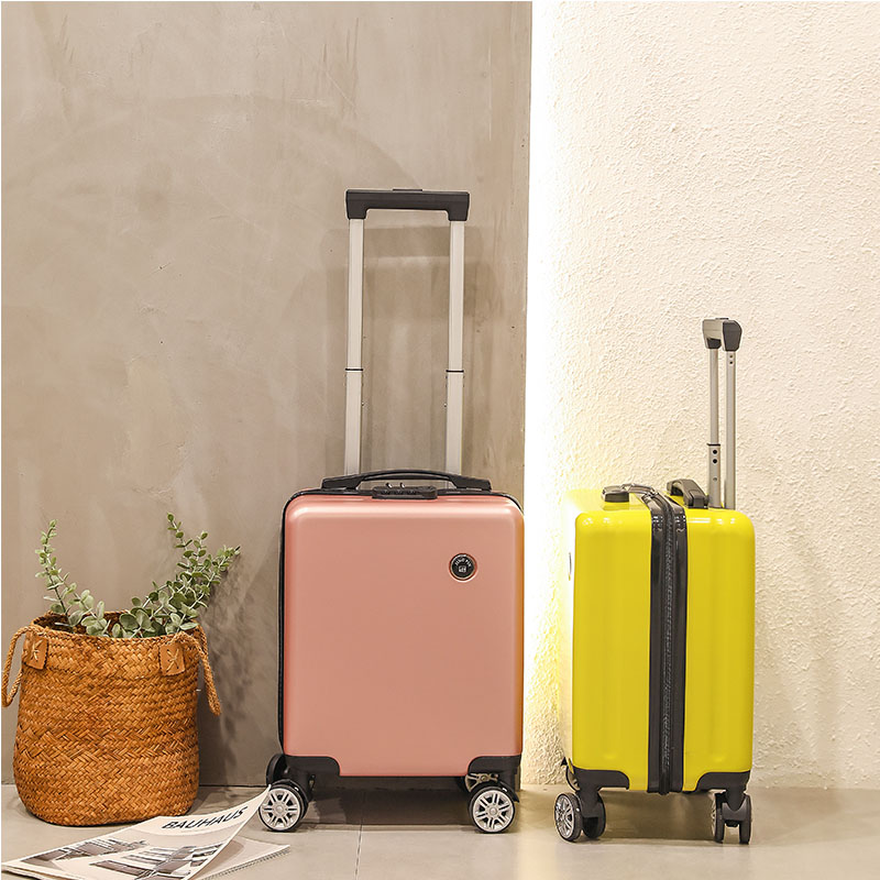 14寸行李箱女男春秋航空箱小清新14迷你可爱小型超轻便旅行登机箱