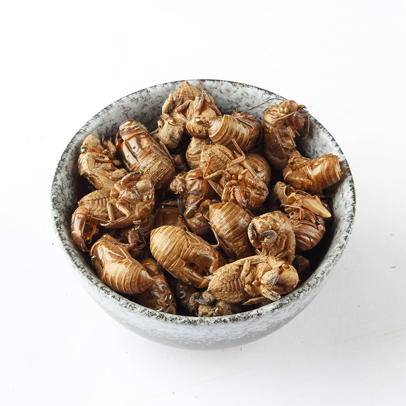 野生蝉衣100g蝉退虫蜕蝉壳中药材供应金牛虫衣其他药食同源食品