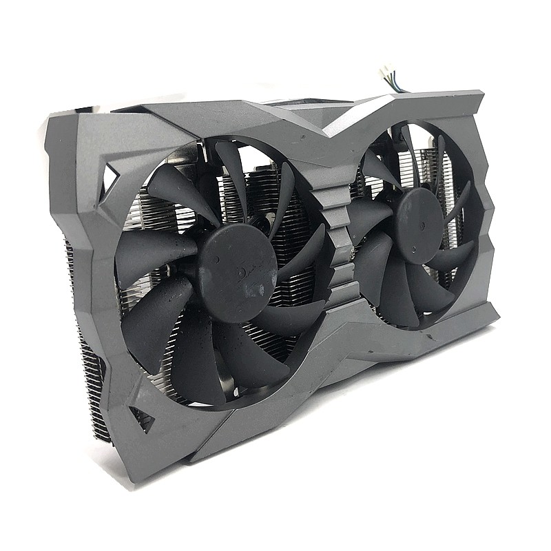 zotac索泰gtx10601660amp显卡散热器铜管原装全新温控散热器