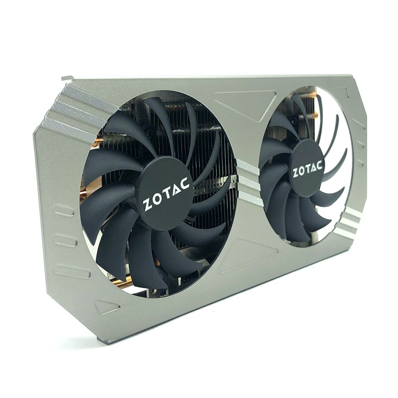 全新zotac索泰gtx970风扇温控台式机显卡散热器孔距散热器