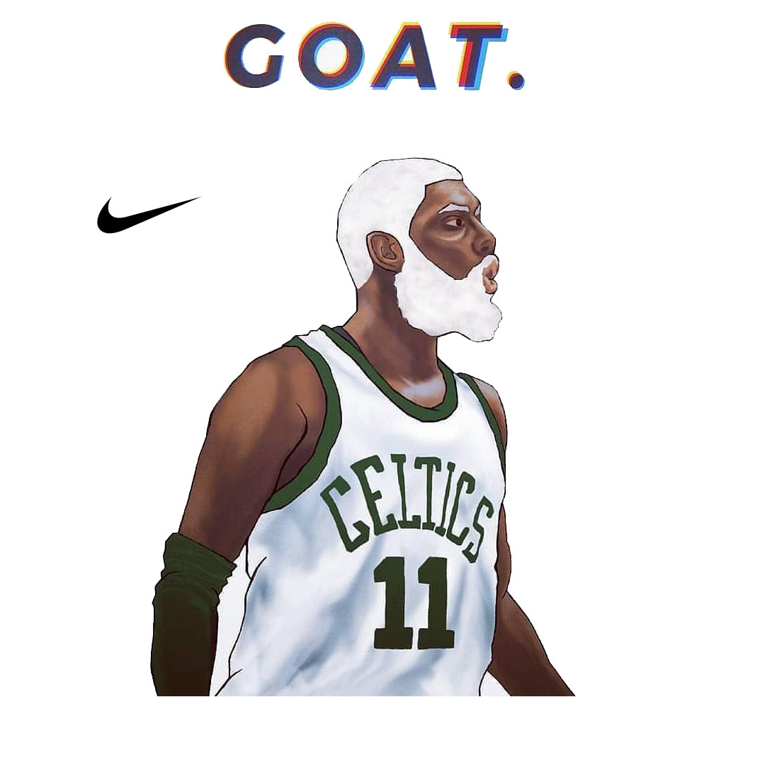 德鲁大叔t恤nba2019凯尔特人季后赛短袖潮虎扑欧文球衣篮球短袖潮