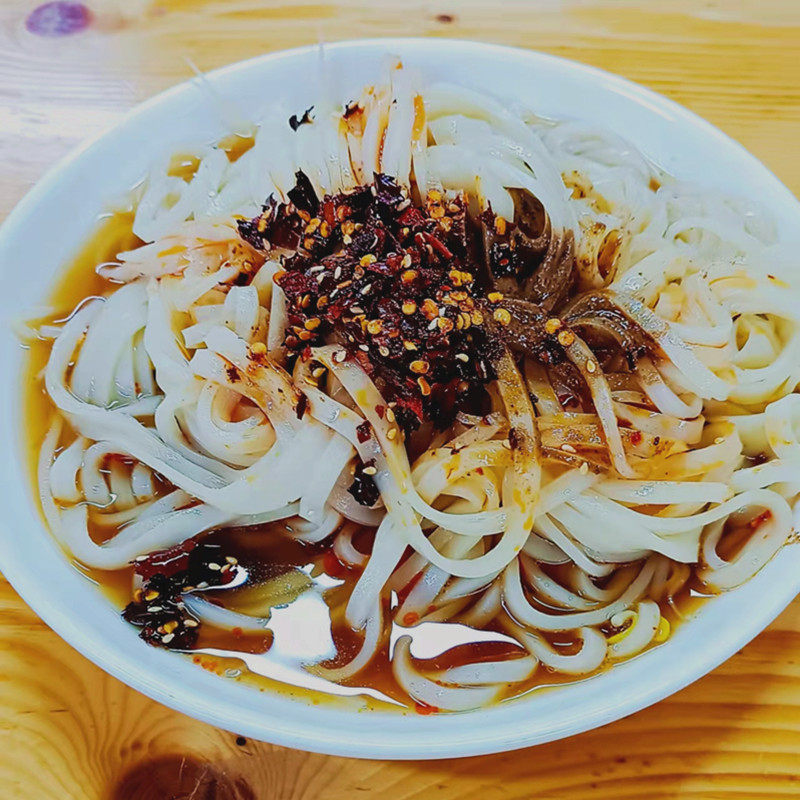 陕西凉皮安康蒸面 正宗安康蒸面 麦面皮麦面皮真空包装 5大份 包邮