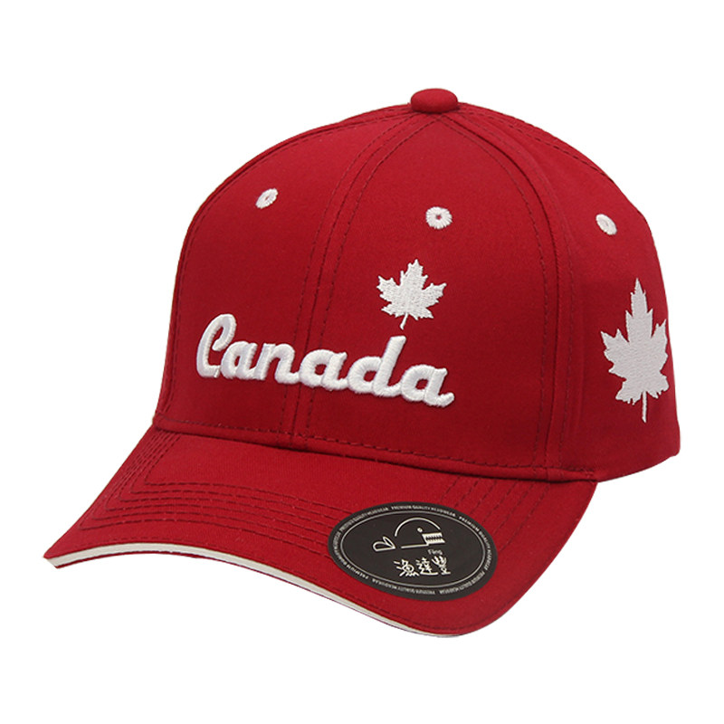 棒球帽canada加拿大枫叶纯棉帽子鸭舌帽遮阳帽男女帽子