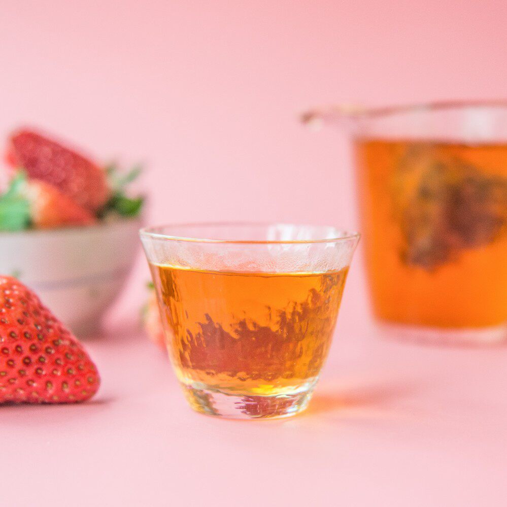 于洛先生的茶 草莓红茶 花果茶水果干袋泡茶暖身冷泡茶15包