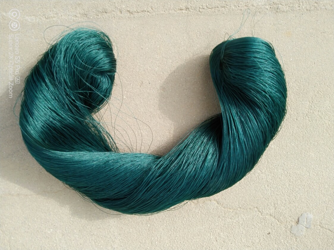 撒网编织熟料聚乙烯渔网编织绞丝线合股线鱼网修补线鱼丝线 3股