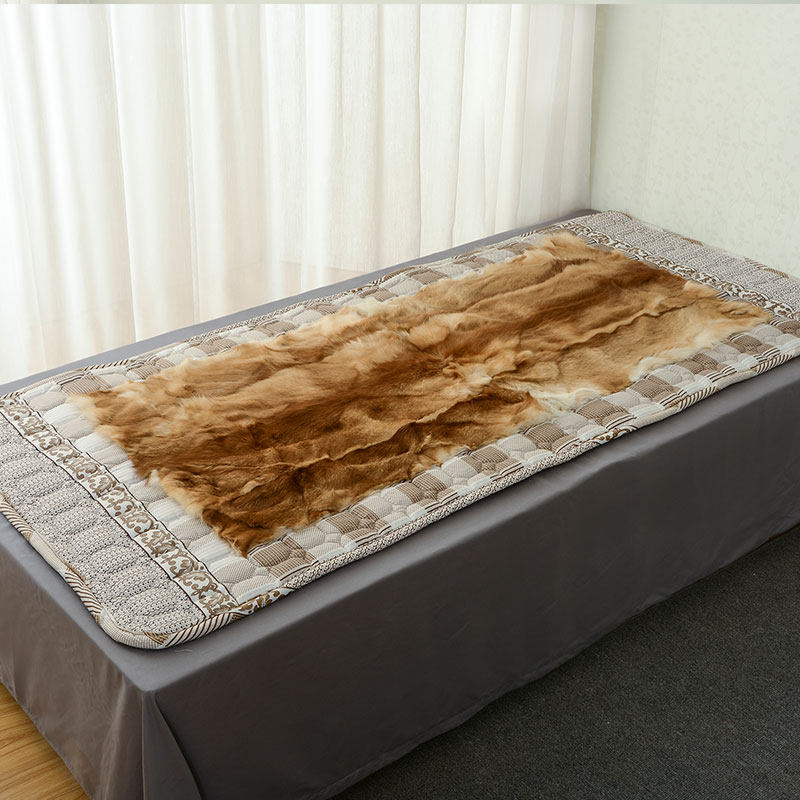 保暖防潮床褥宿舍学生草垫子皮草双人羊皮单双人床垫
