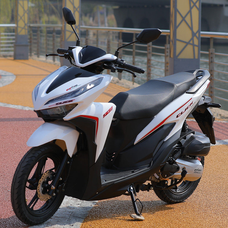 劲力力牌click电喷150cc踏板摩托车燃油省油男女式摩托车整车