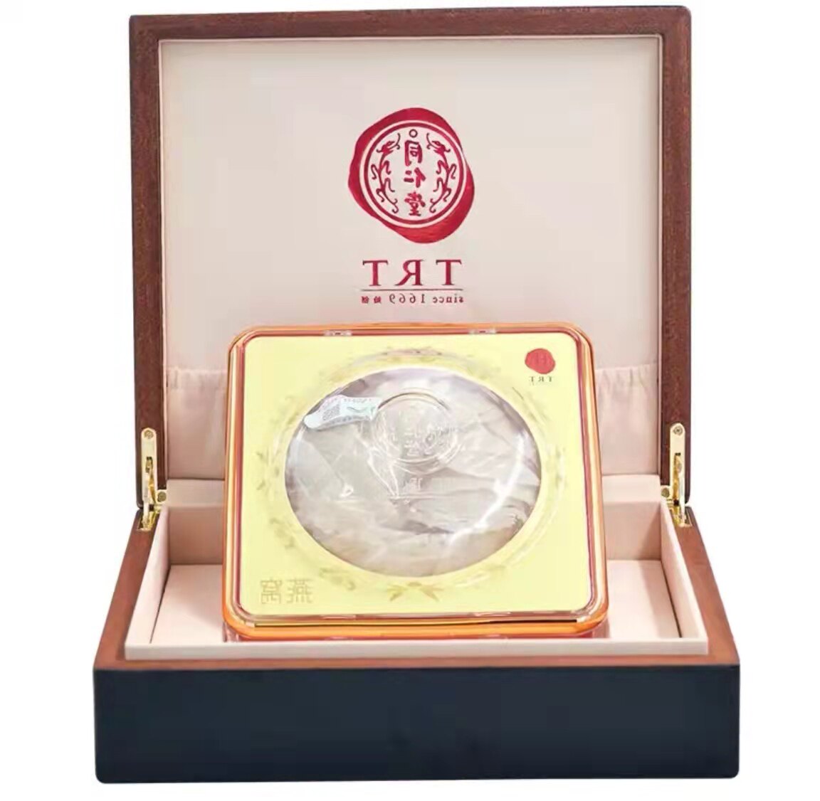 燕窝白燕北京同仁堂二级90g礼盒正品孕妇滋补干燕窝