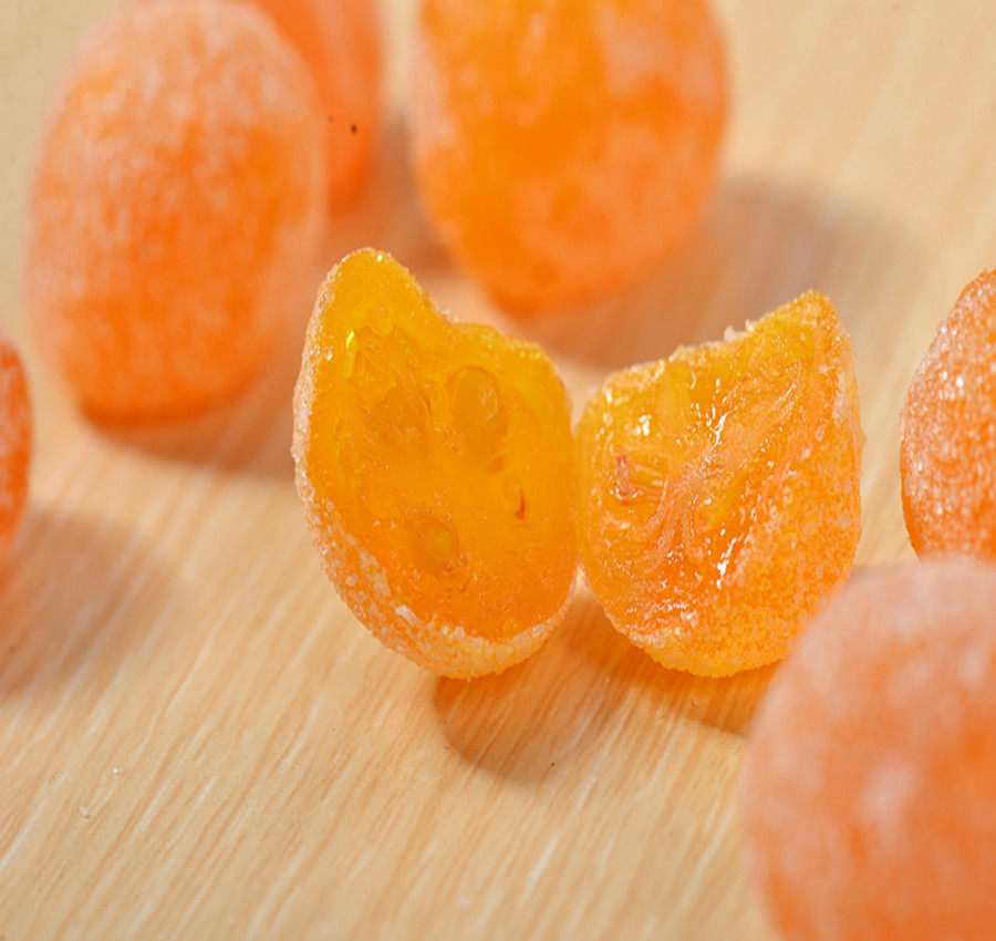 新疆天山冰糖金桔500g雪桔金橘蜜饯干果果脯金桔类制品