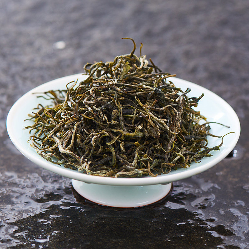 君山黄芽2021新茶嫩芽银针岳阳黄茶125g前头黄茶