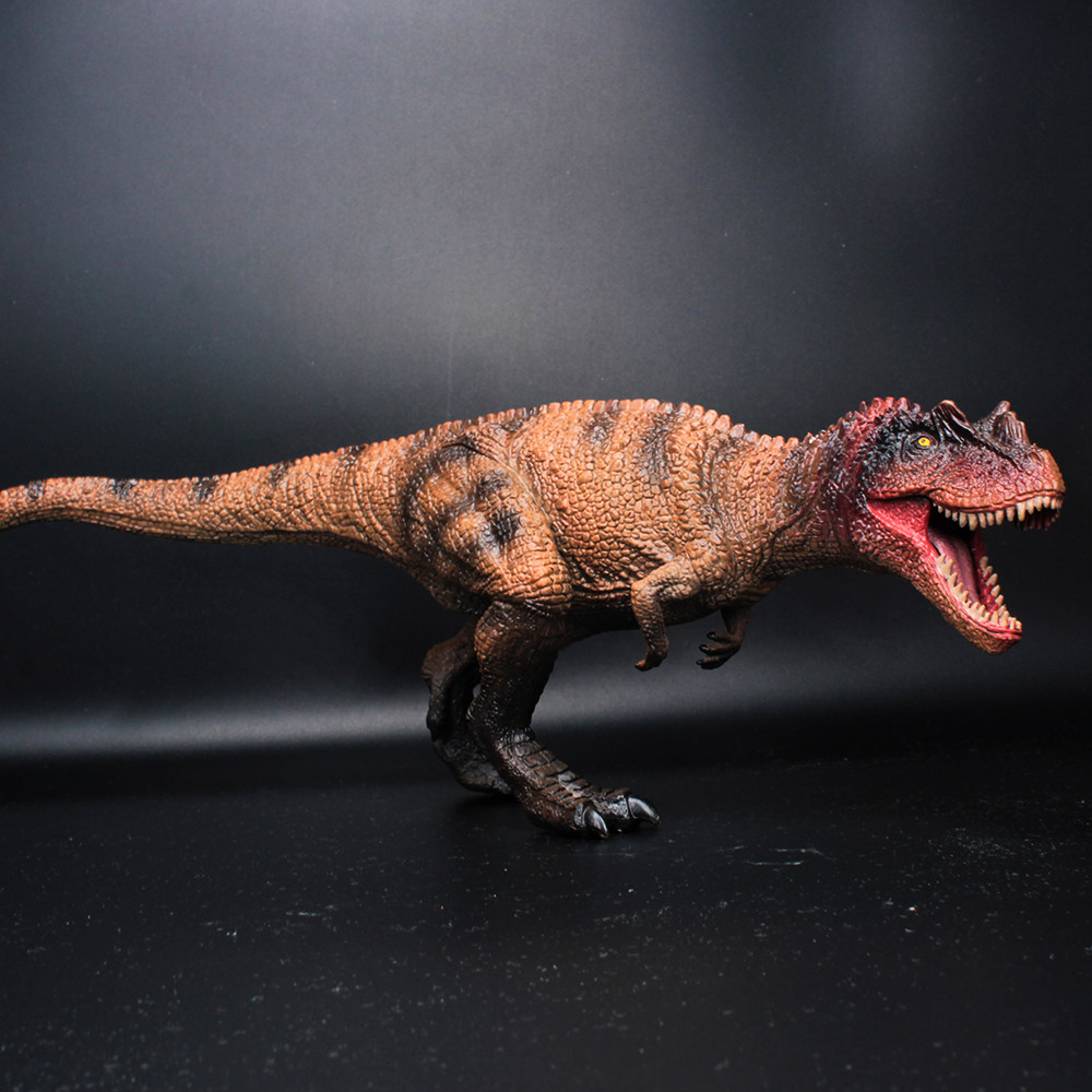 实心仿真动物模型恐龙世界玩具角鼻角冠锐颌仿真