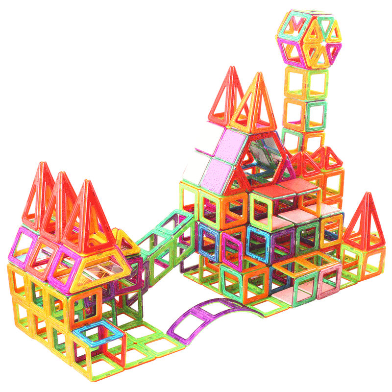 磁力片积木儿童益智玩具3-6-7-8-10周岁男女孩贴片磁性乐高吸铁石