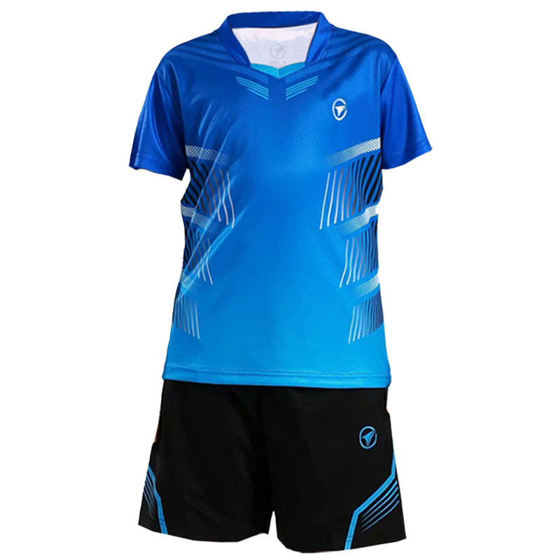 羽毛球衣服短袖套装女速比赛训练服定气制排球羽毛球服