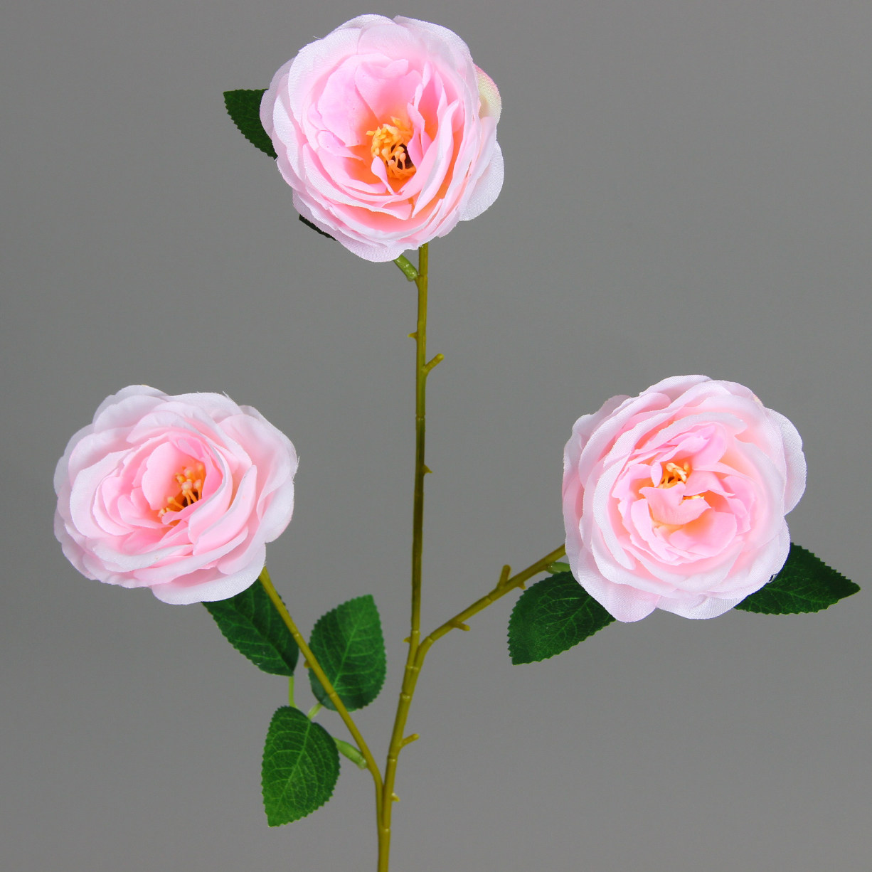 仿真山茶花婚庆花束三头茶花婚礼礼堂插花花艺仿真花