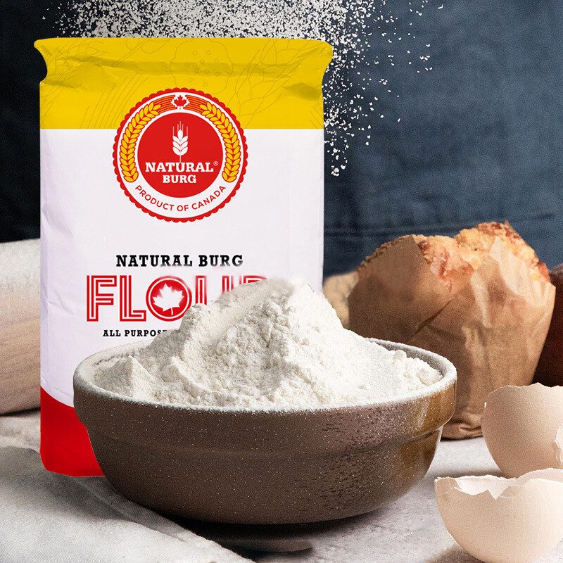 库存售罄圣地博格高筋粉家用面粉烘焙小麦粉25kg饺子加拿大进口