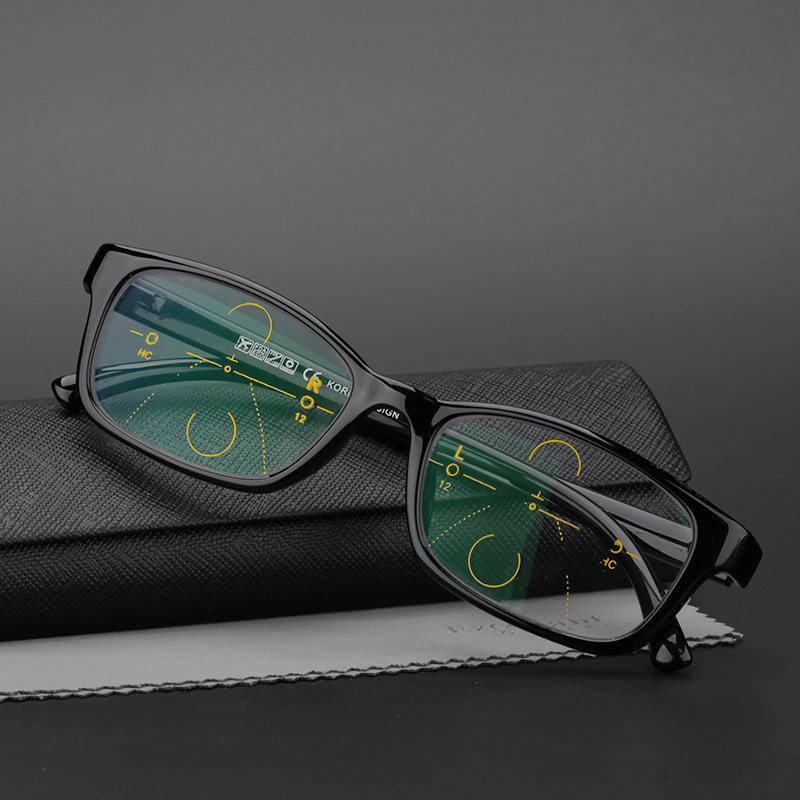 远近两用渐进焦点老花镜男女近视远视智能变焦老花镜